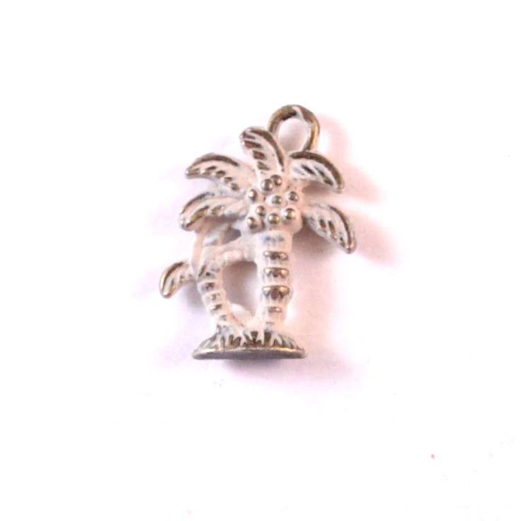Palm Tree Charm Bracelet, Necklace, or Charm Only