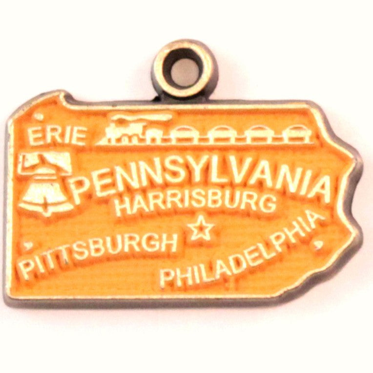 Pennsylvania State Charm Bracelet, Necklace, or Charm only