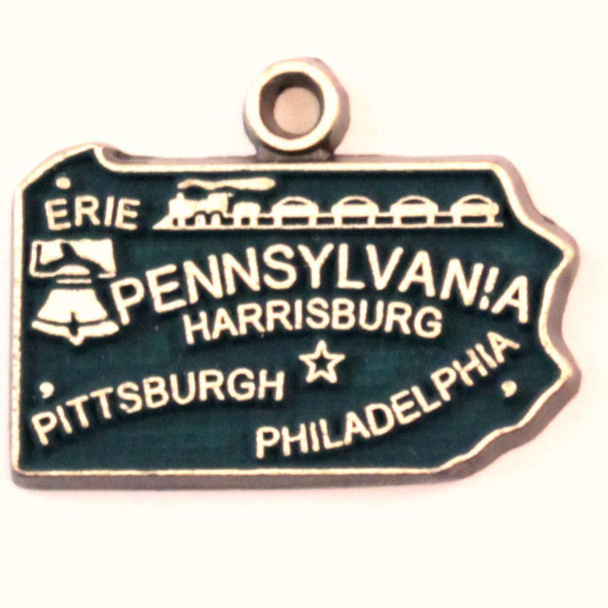 Pennsylvania State Charm Bracelet, Necklace, or Charm only