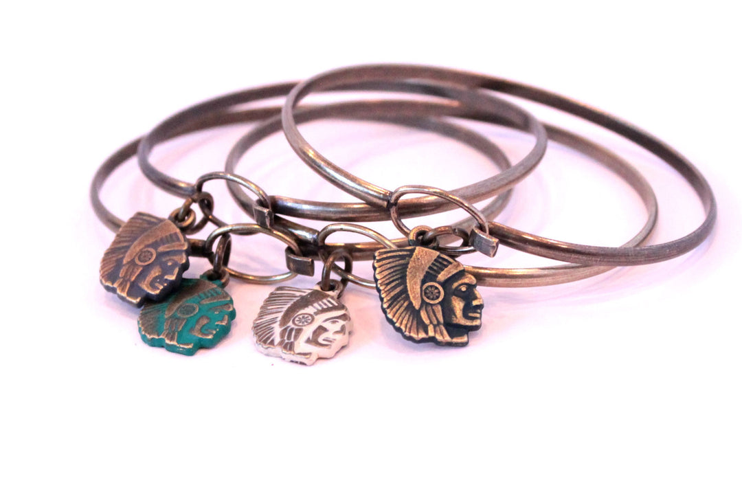 Chief Charm Bracelet, Necklace, or Charm Only