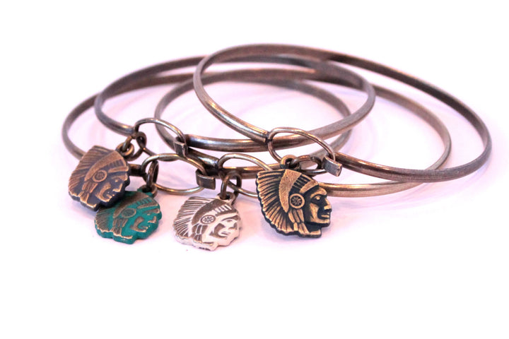Chief Charm Bracelet, Necklace, or Charm Only