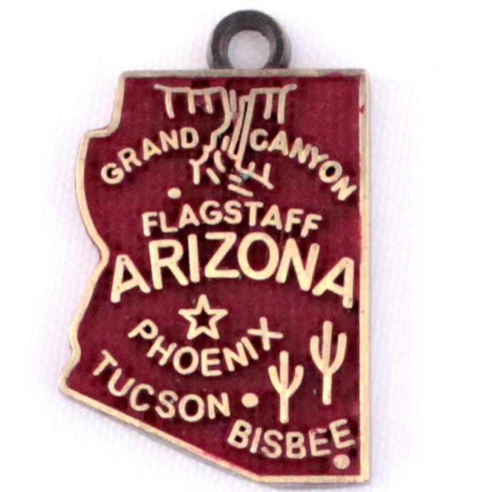 Arizona State Charm Bracelet, Necklace, or Charm Only