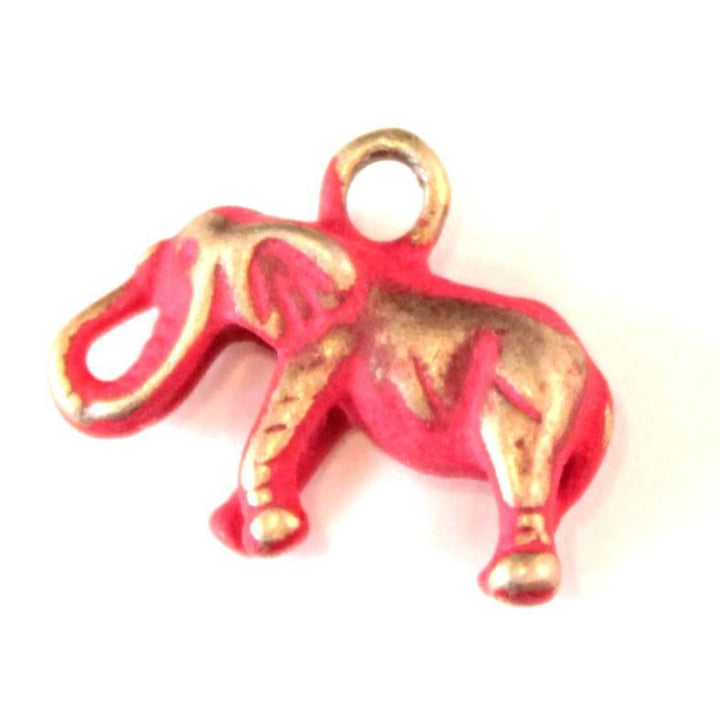 Elephant Charm Bracelet, Necklace, or Charm Only