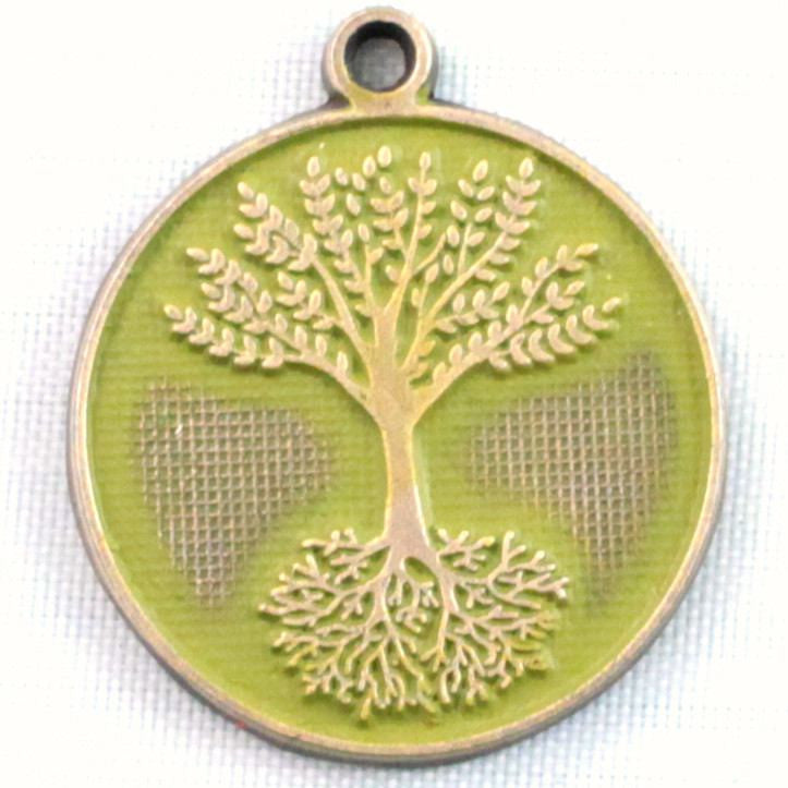 Roots Token Charm Bracelet, Necklace, or Charm Only