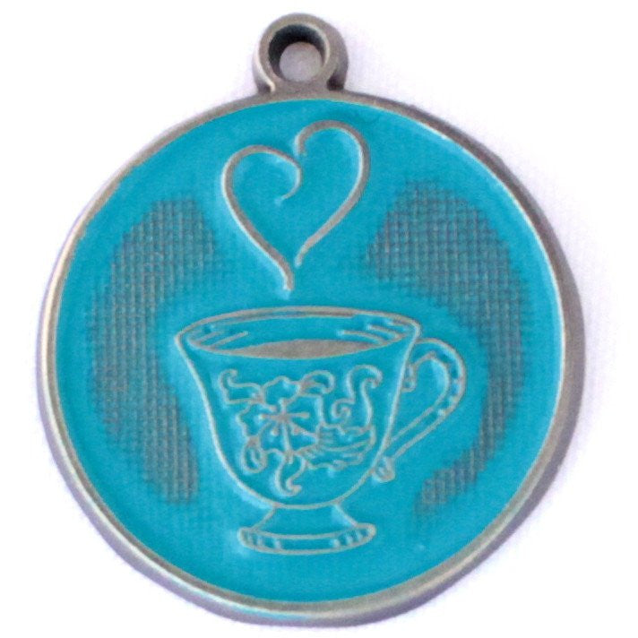 Runneth Over Token Charm Bracelet, Necklace, or Charm Only