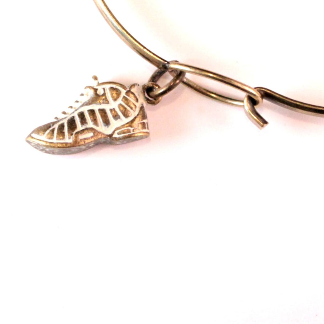 Running Shoe Charm Bracelet. Necklace, or Charm Only