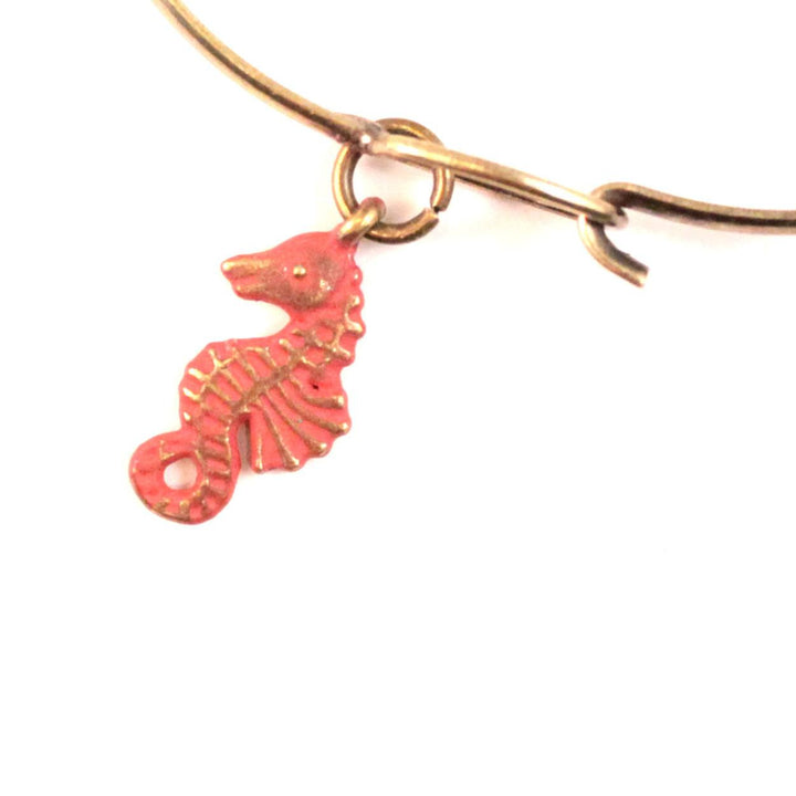 Seahorse Charm Bracelet, Necklace, or Charm Only