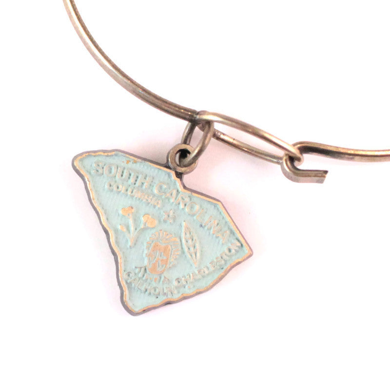 South Carolina State Love Charm Bracelet, Necklace, or Charm only