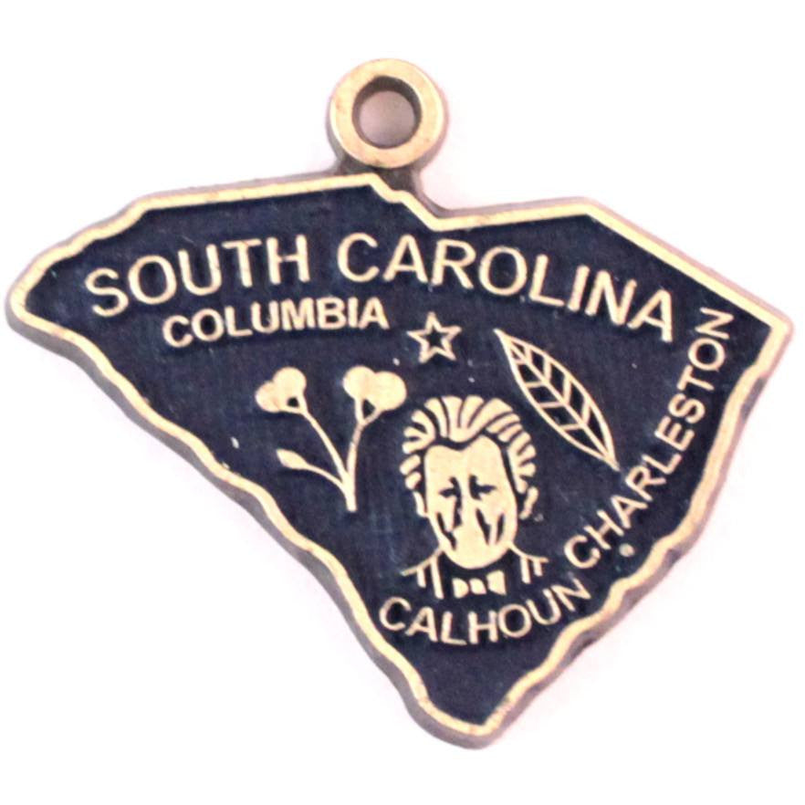 South Carolina State Love Charm Bracelet, Necklace, or Charm only