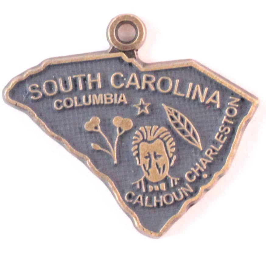 South Carolina State Love Charm Bracelet, Necklace, or Charm only