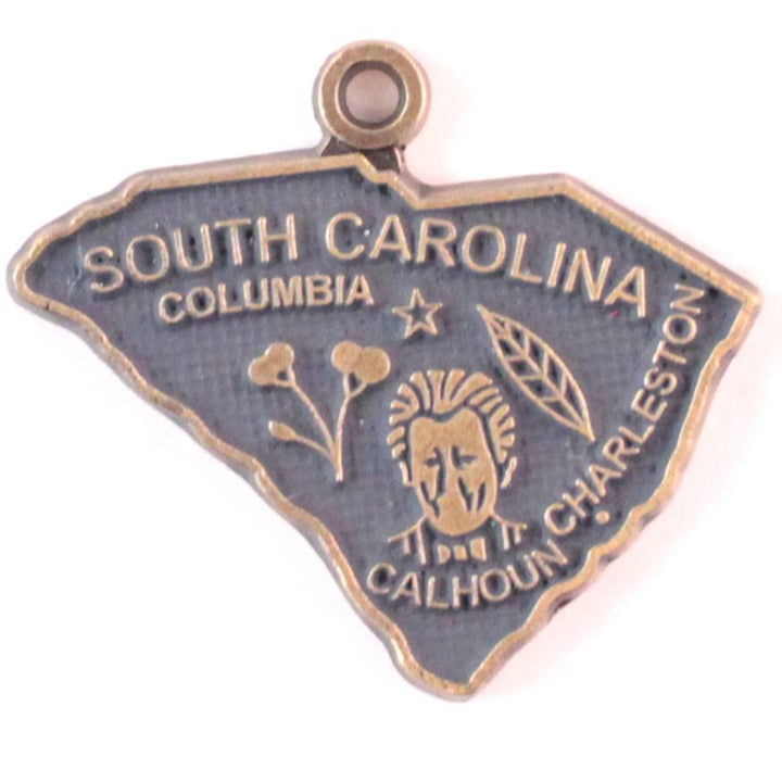 South Carolina State Love Charm Bracelet, Necklace, or Charm only