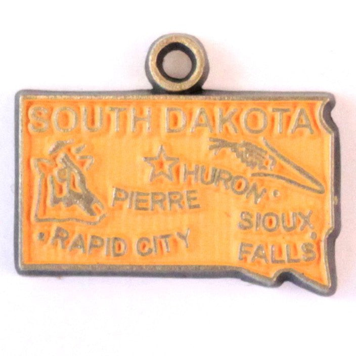 South Dakota State Love Charm Bracelet, Necklace, or Charm only