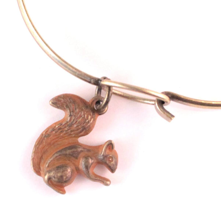 Squirrel Charm Bracelet or Necklace