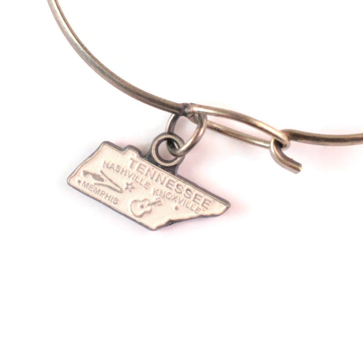 Tennessee State Love Charm Bracelet, Necklace, or Charm only