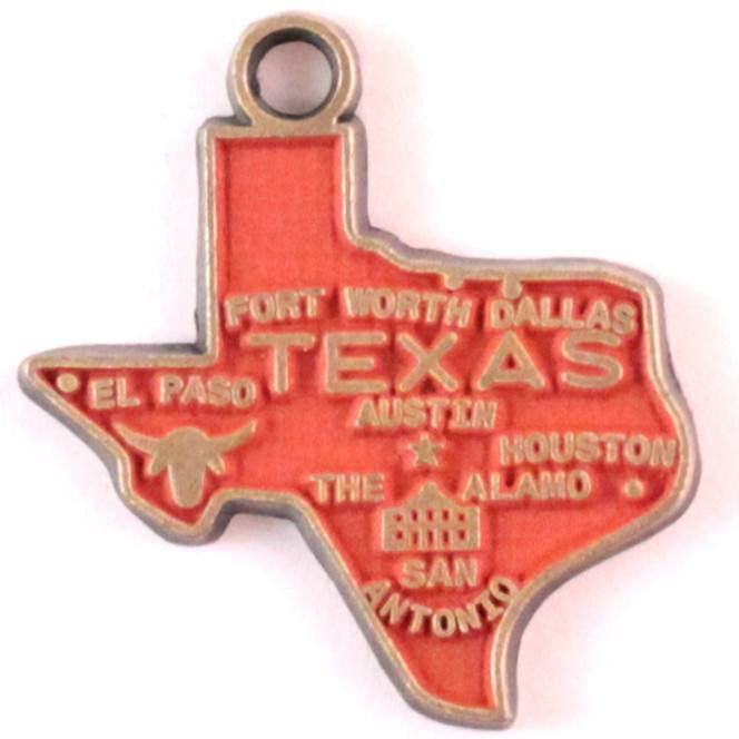 Texas State Love Charm Bracelet, Necklace, or Charm only