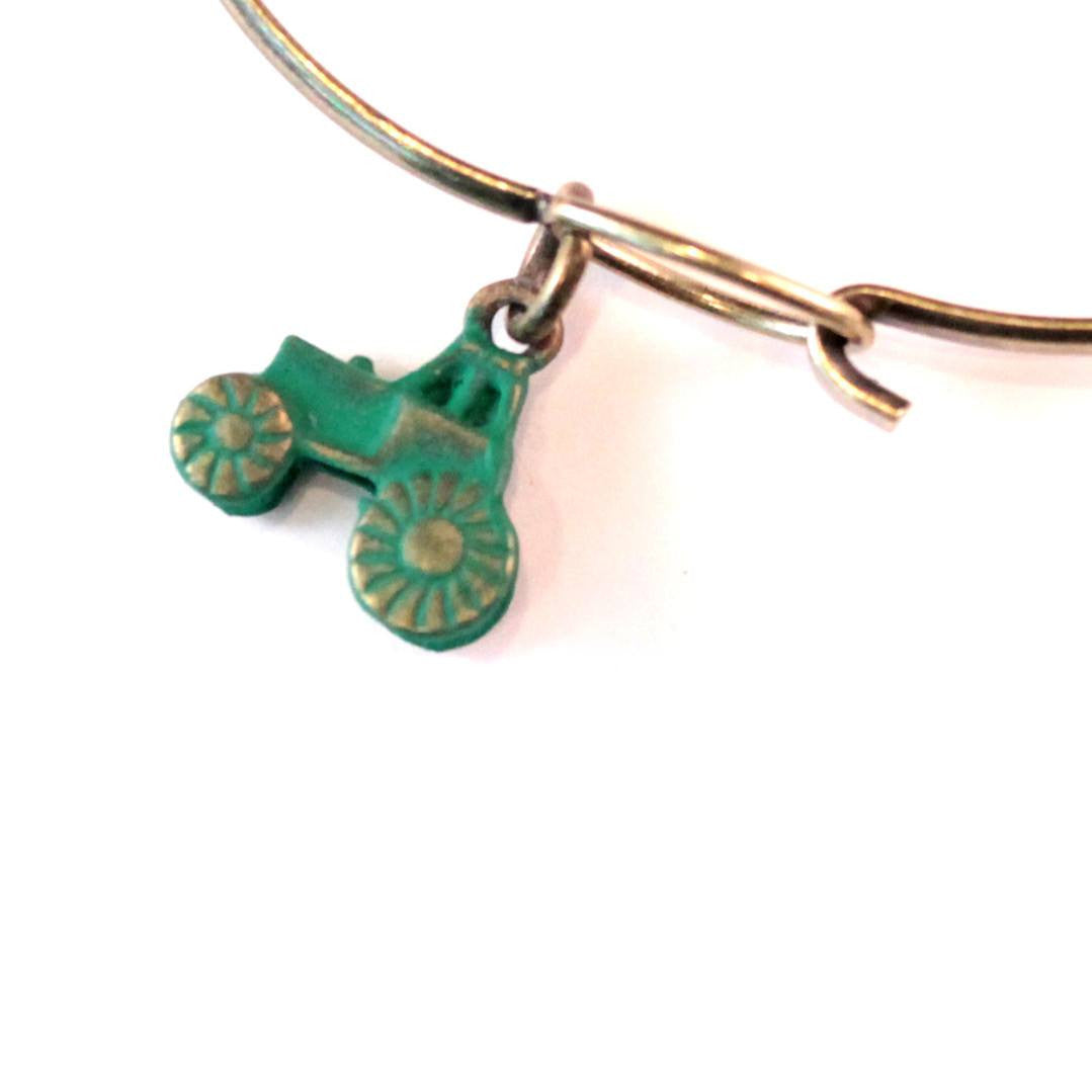 Green Deere Tractor Jewelry 