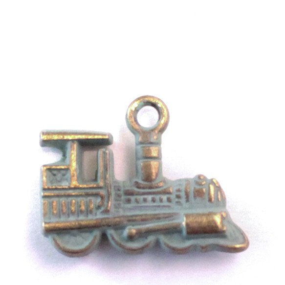 Train Charm Bracelet or Necklace