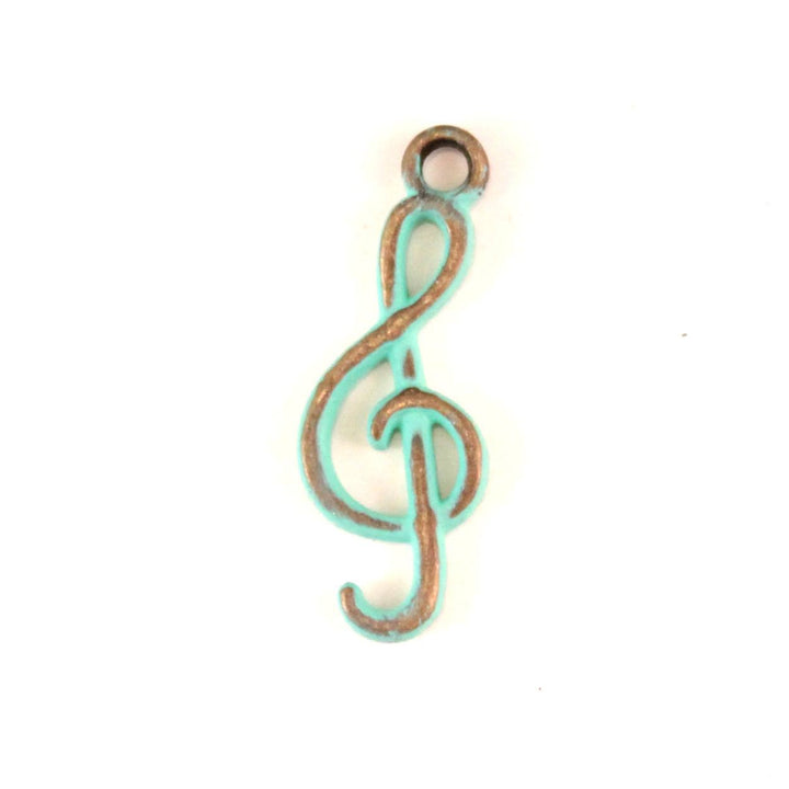 Treble Clef Charm Bracelet or Necklace