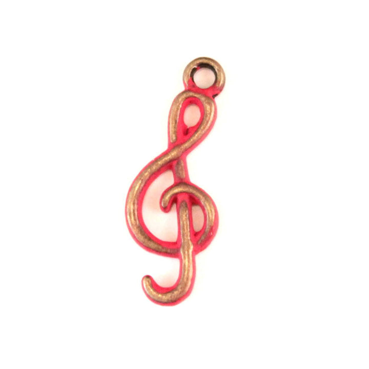 Treble Clef Charm Bracelet or Necklace