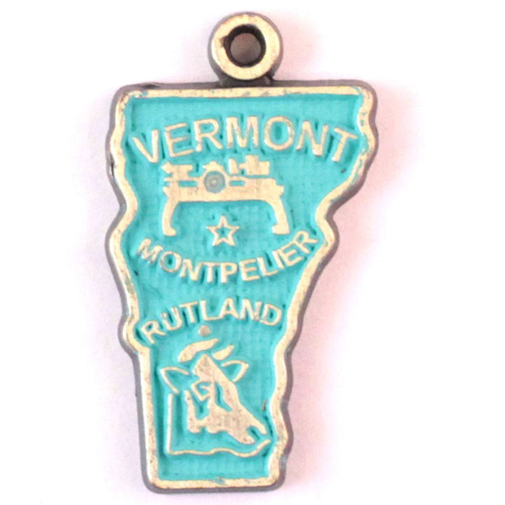 Vermont State Love Charm Bracelet, Necklace, or Charm only