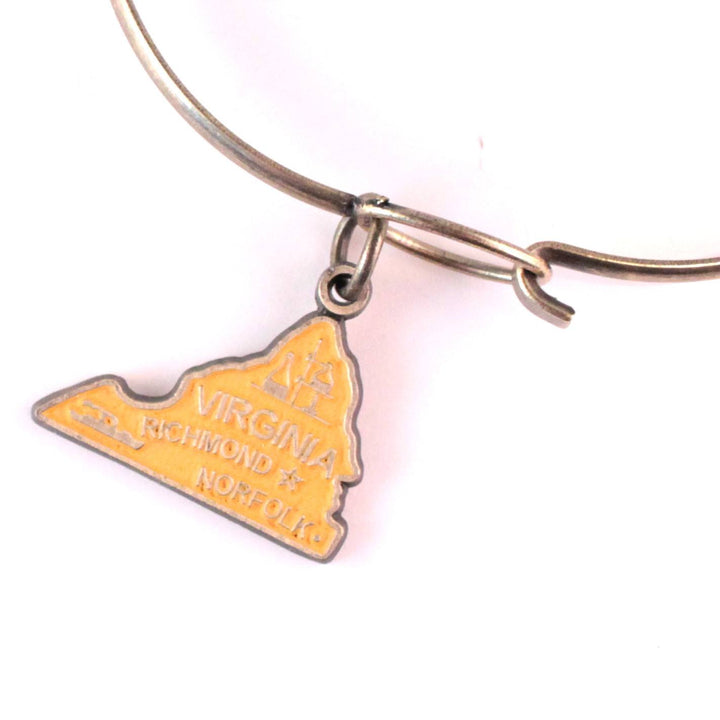 Virginia State Love Charm Bracelet, Necklace, or Charm only