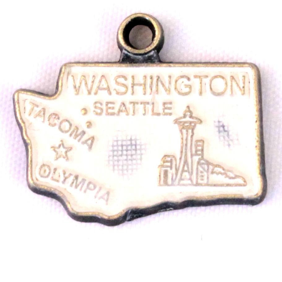 Washington State Love Charm Bracelet, Necklace, or Charm only
