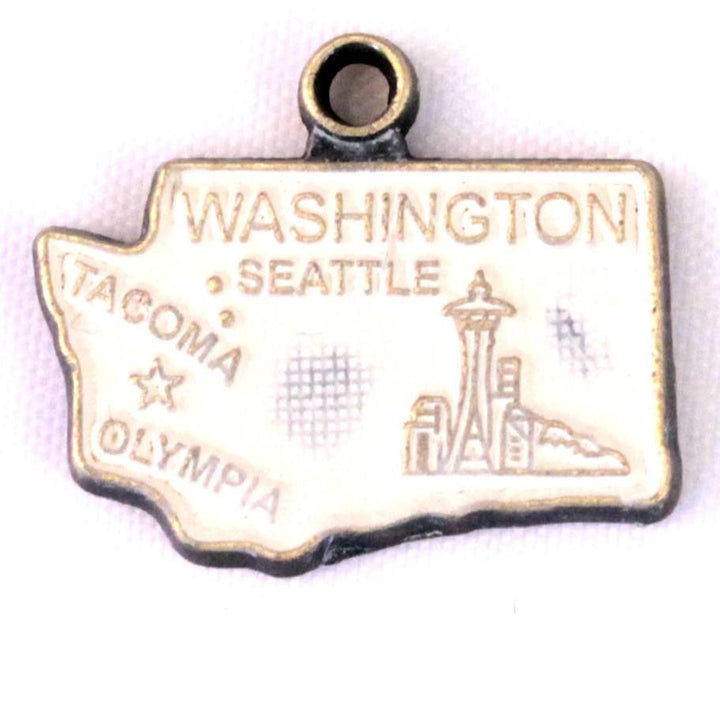 Washington State Love Charm Bracelet, Necklace, or Charm only
