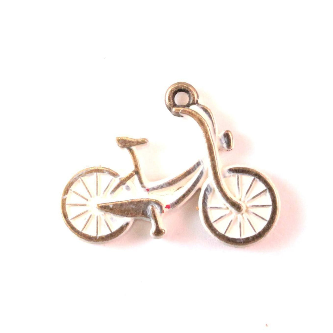 Bicycle Charm Bracelet, Necklace, or Charm Only