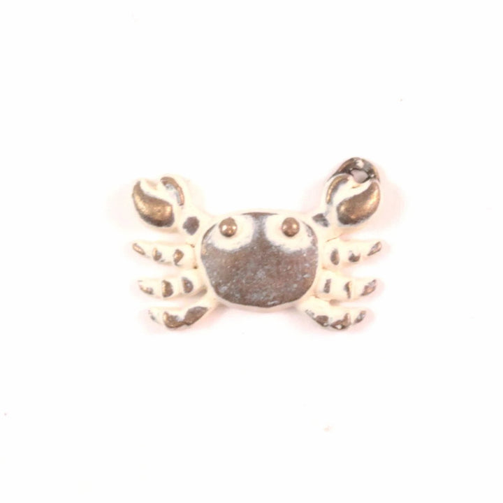 Crab Charm Bracelet, Necklace, or Charm Only