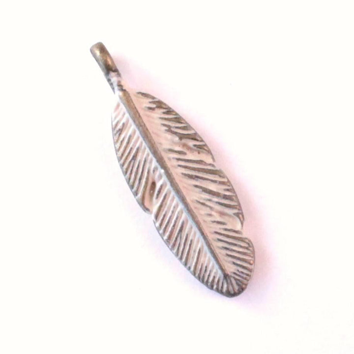 Feather Charm Bracelet, Necklace, or Charm Only