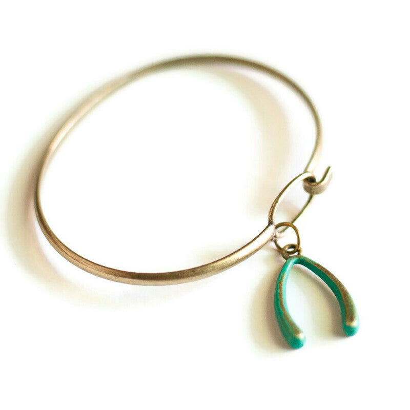 Wishbone Charm Bracelet, Necklace, or Charm Only