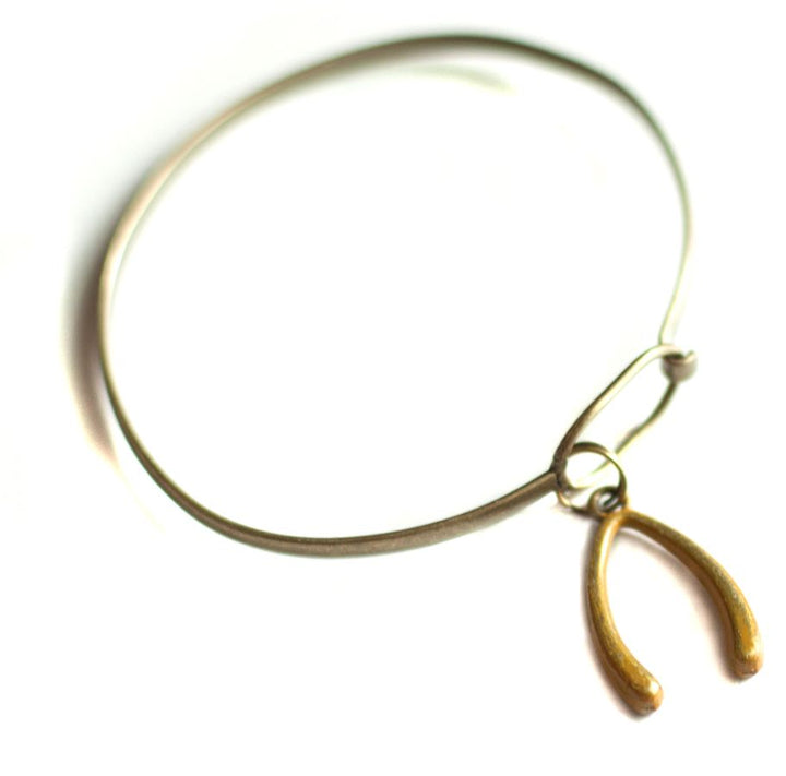 Wishbone Charm Bracelet, Necklace, or Charm Only