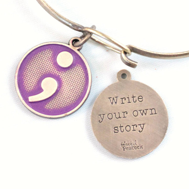 Your Own Story Token Charm Bracelet, Necklace, or Charm Only