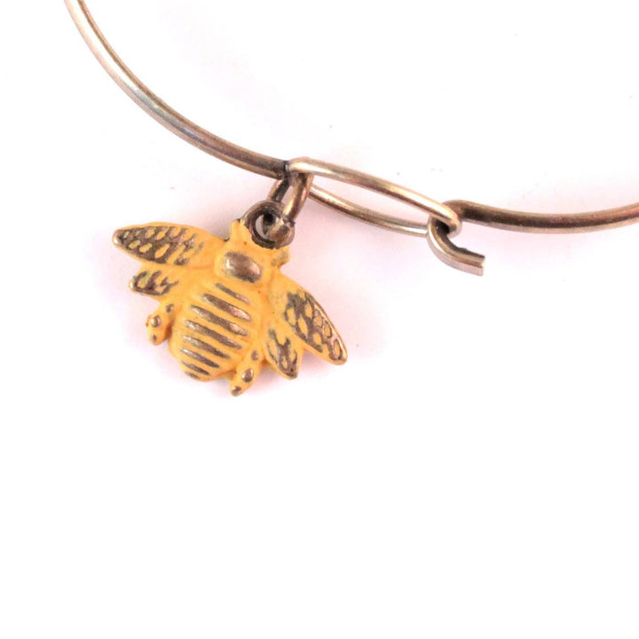 Bee Charm Bracelet, Necklace, or Charm Only