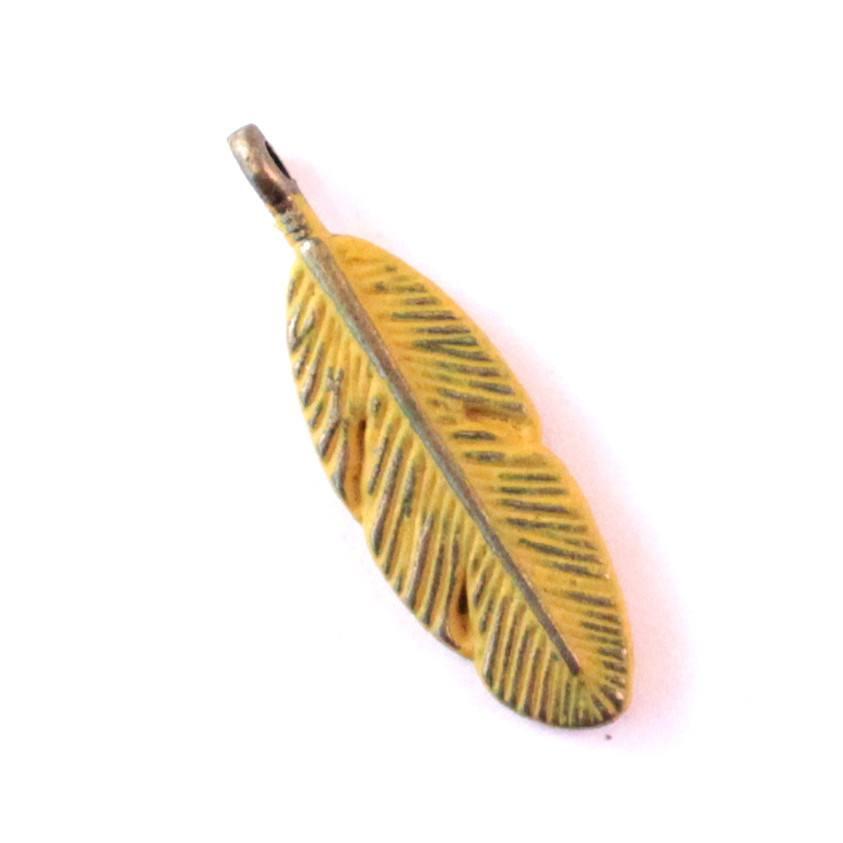 Feather Charm Bracelet, Necklace, or Charm Only